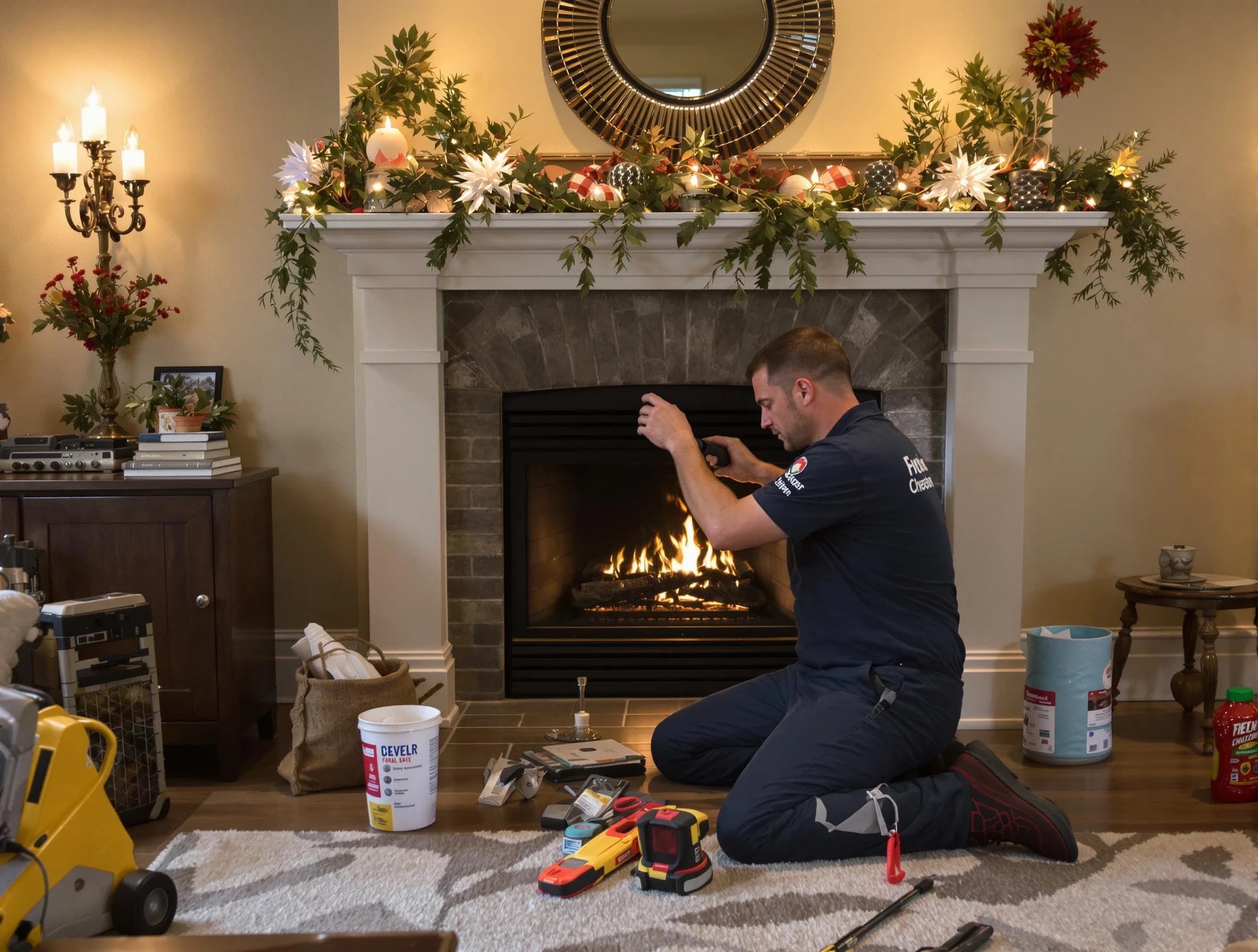 Tucker Chimney Sweep offering fireplace maintenance services in Tucker, GA