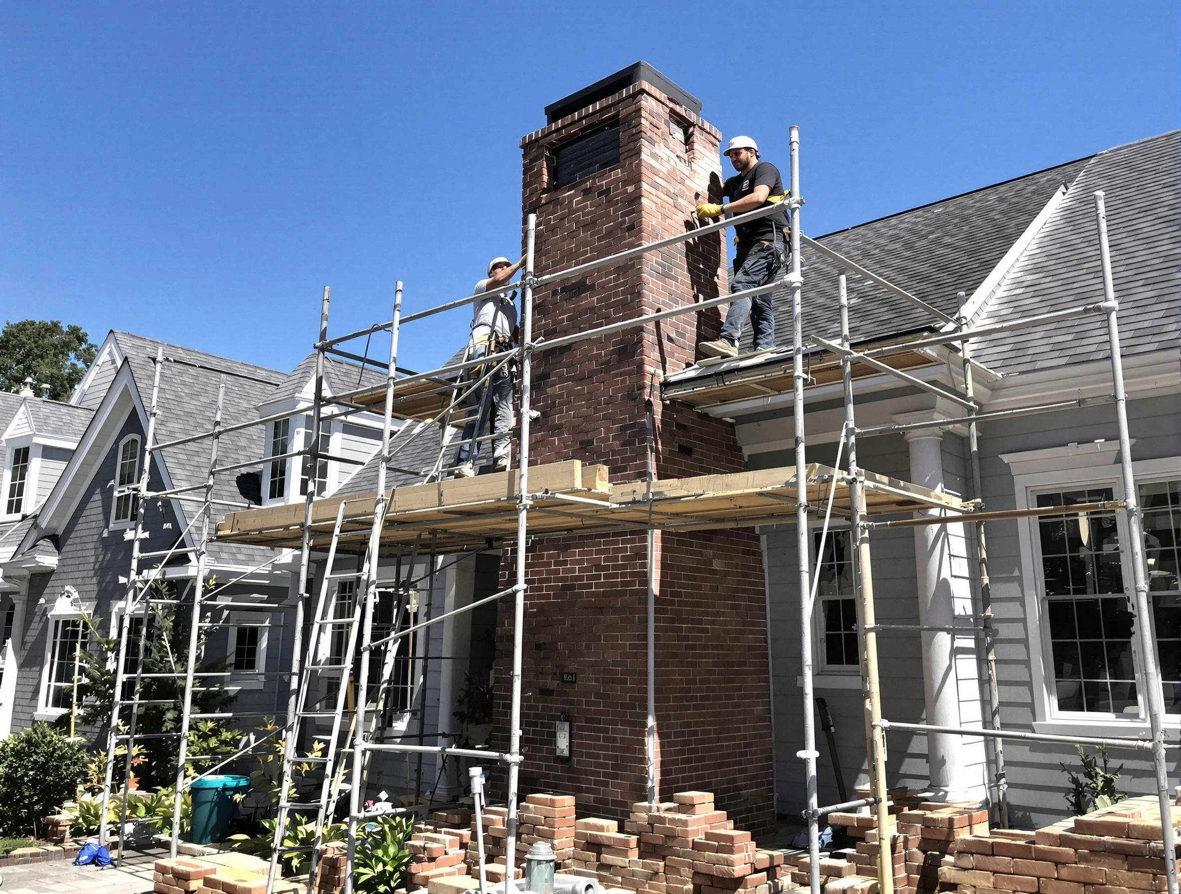 Chimney Rebuilding in Tucker