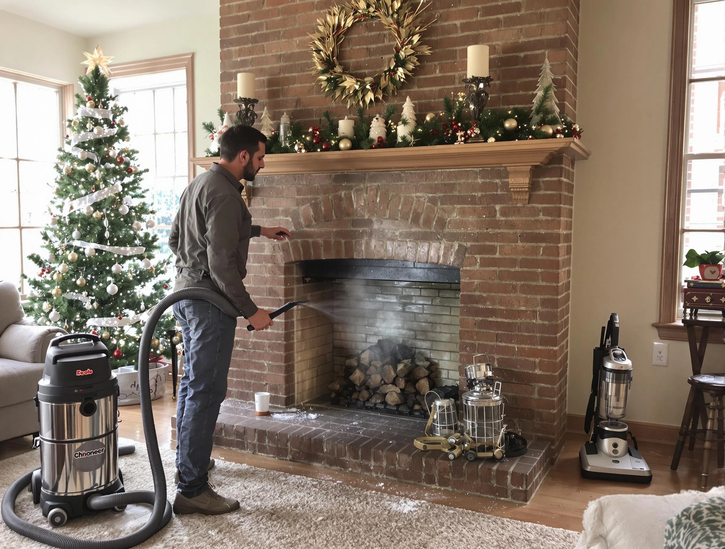 Fireplace Cleaning in Tucker