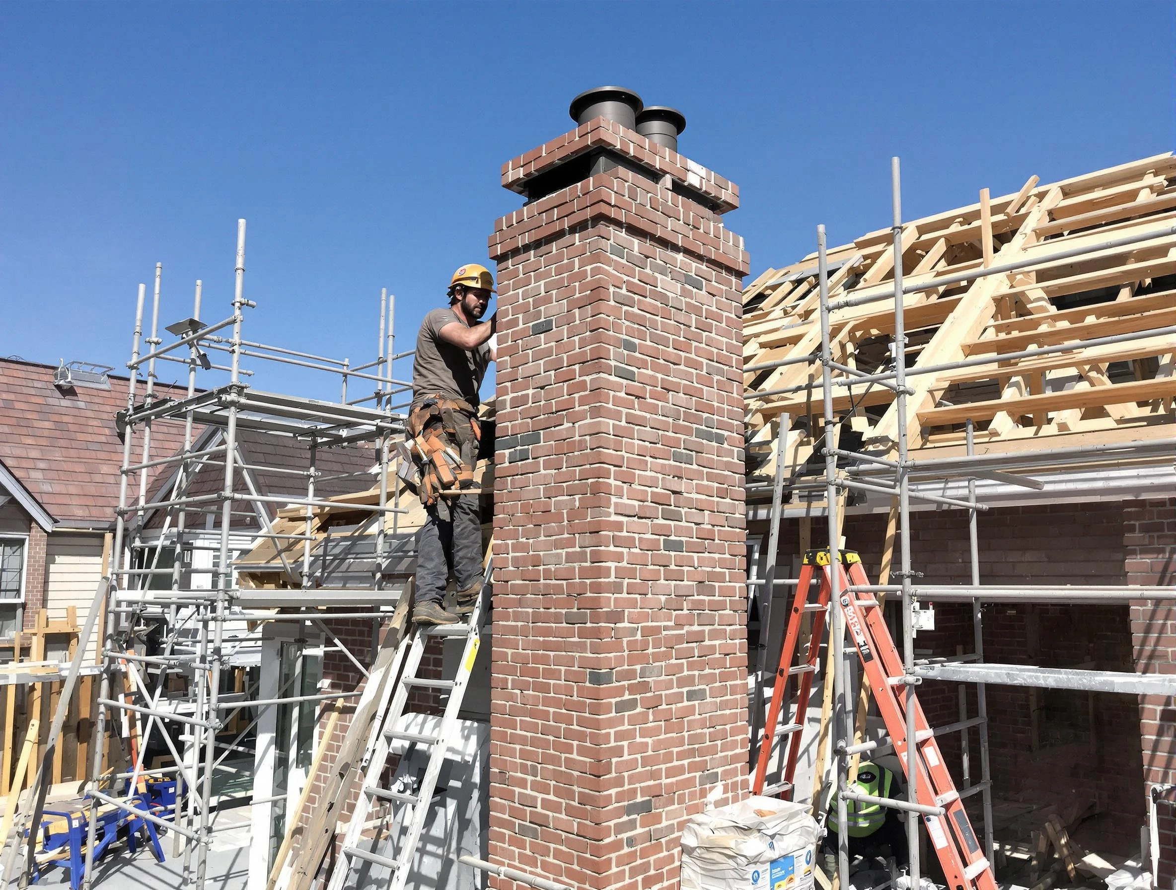 New chimney installation completed by Tucker Chimney Sweep in Tucker, GA